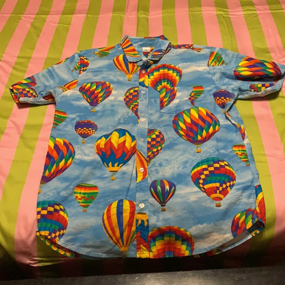 rare golf wang hot air balloon shirt